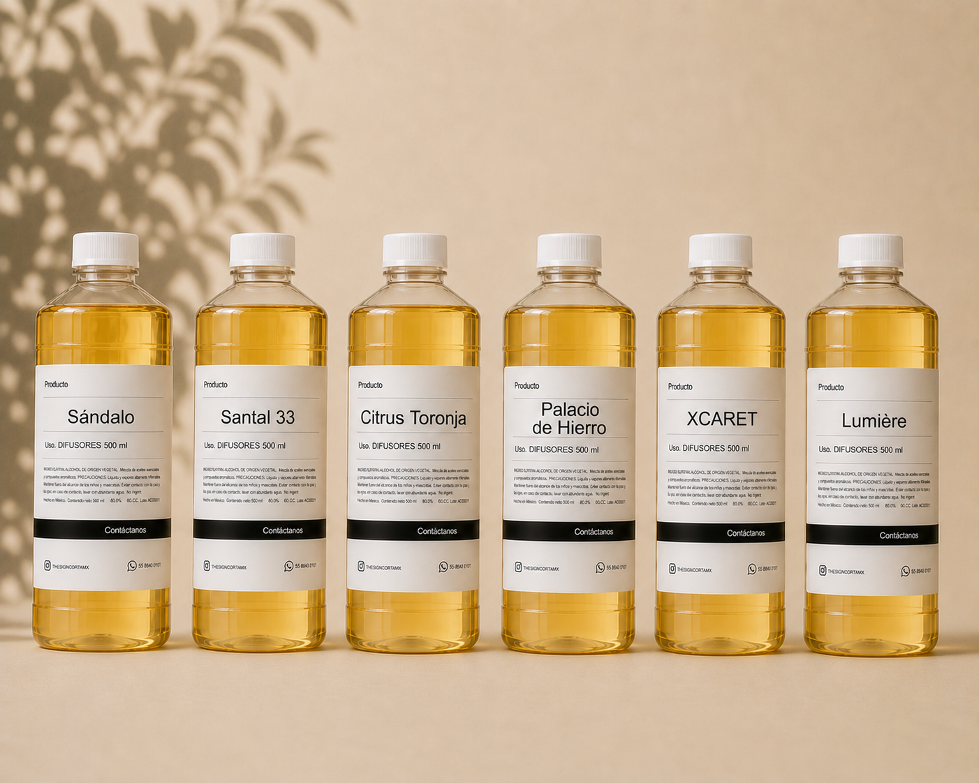 KIT 6 Aromas para difusor