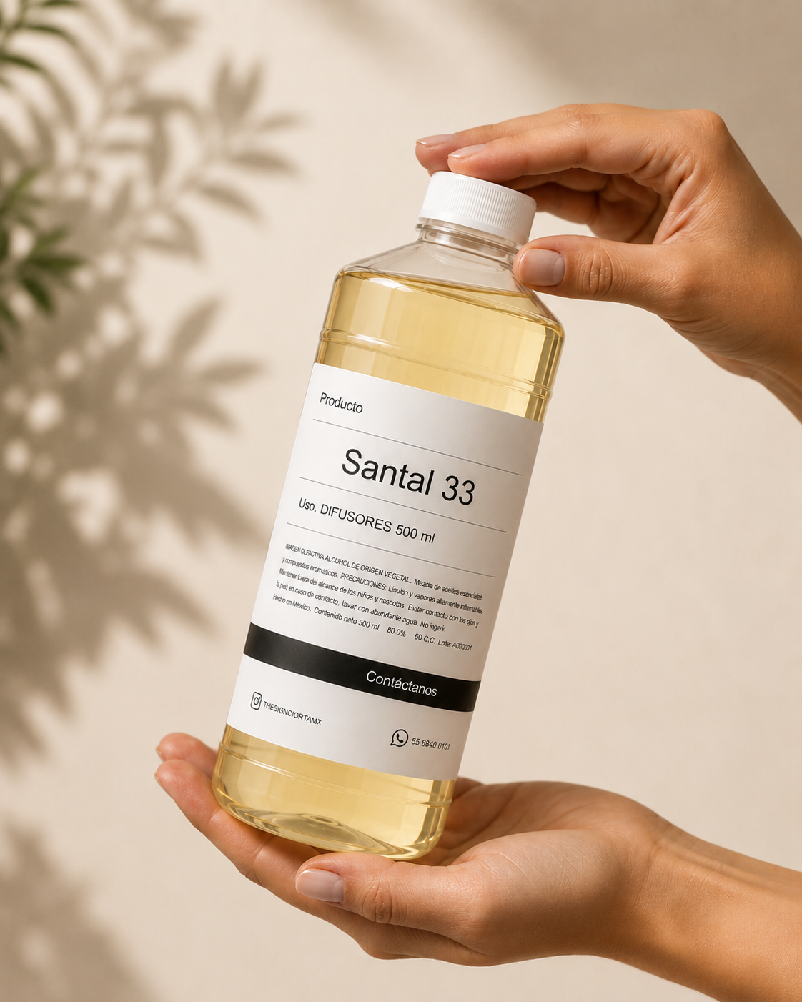 Aroma para difusor Santal de 500ml