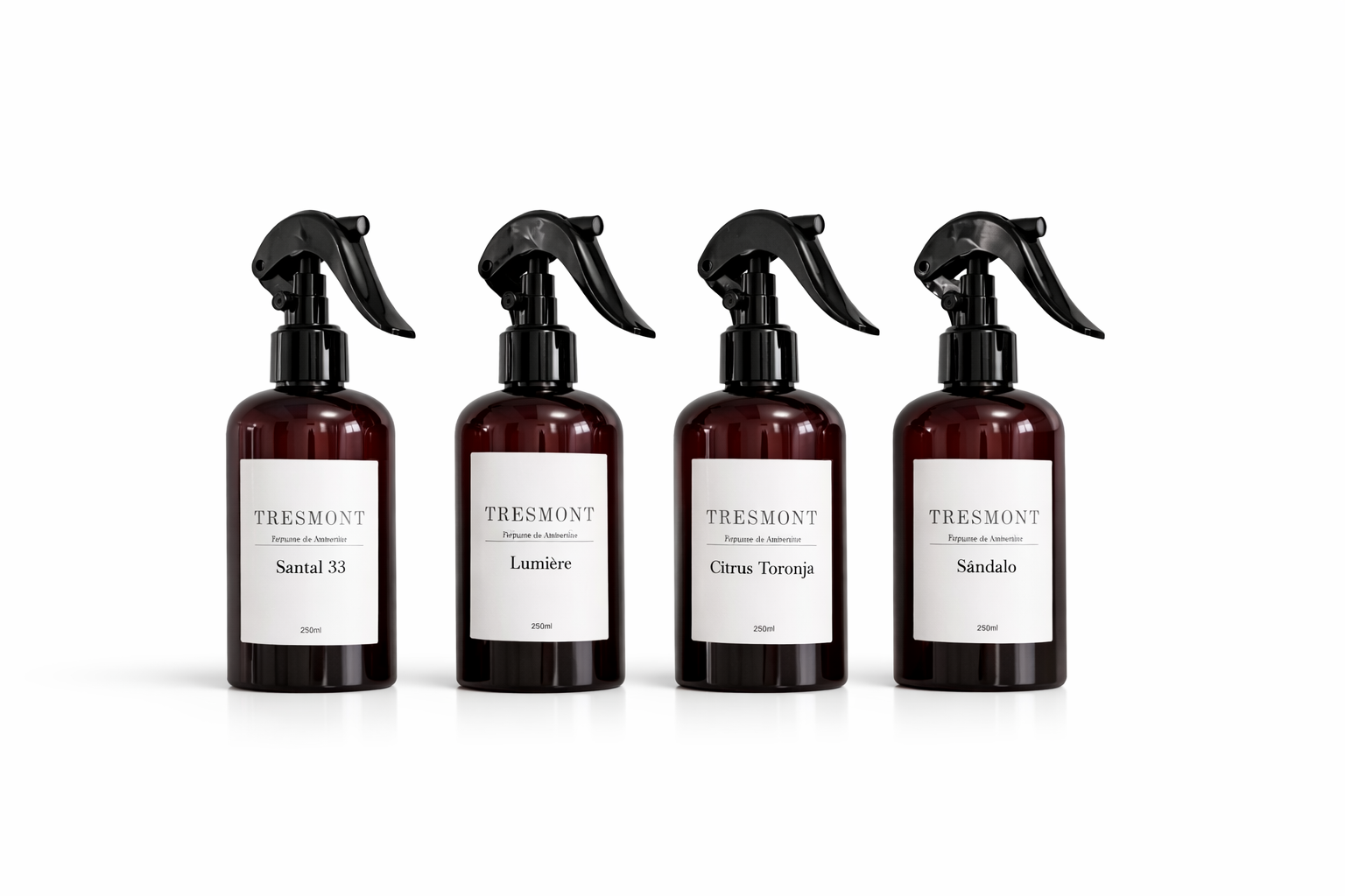 Kit 4 aromas de 250ml